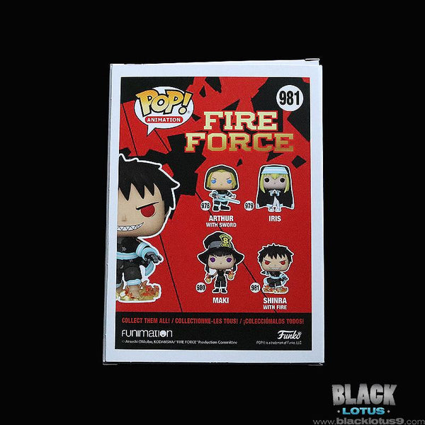 Funko Pop! - Anime - Fire Force - Shinra with Fire