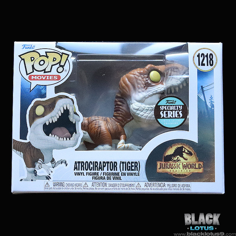 Funko Pop! - Jurassic World Dominion - Atrociraptor (Tiger) (Specialty Series)
